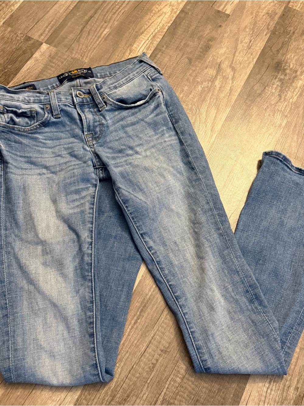 Lucky Brand Charlie Baby Boot Jeans Light Wash Stretch Bootcut